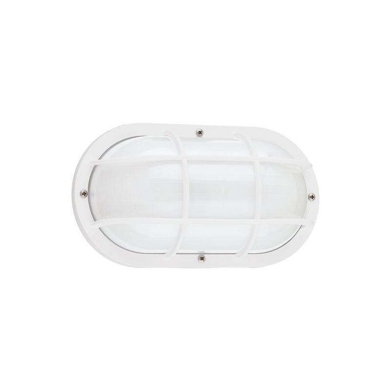 Bayside Oval Caged Wall Light