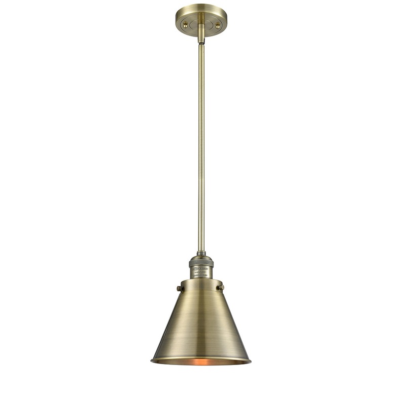 Innovations Lighting Appalachian 1 Light Mini Pendant Part Of The Franklin Restoration Collection 201S-AB-M13-AB-LED