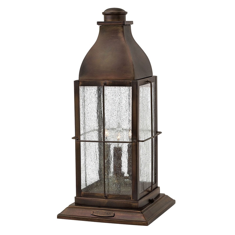 Bingham 12V Outdoor Pier Mount Lantern