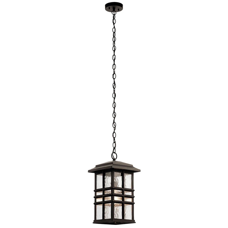 Kichler Beacon Square 9.5″ 1 Light Pendant Olde Bronze 49833OZ