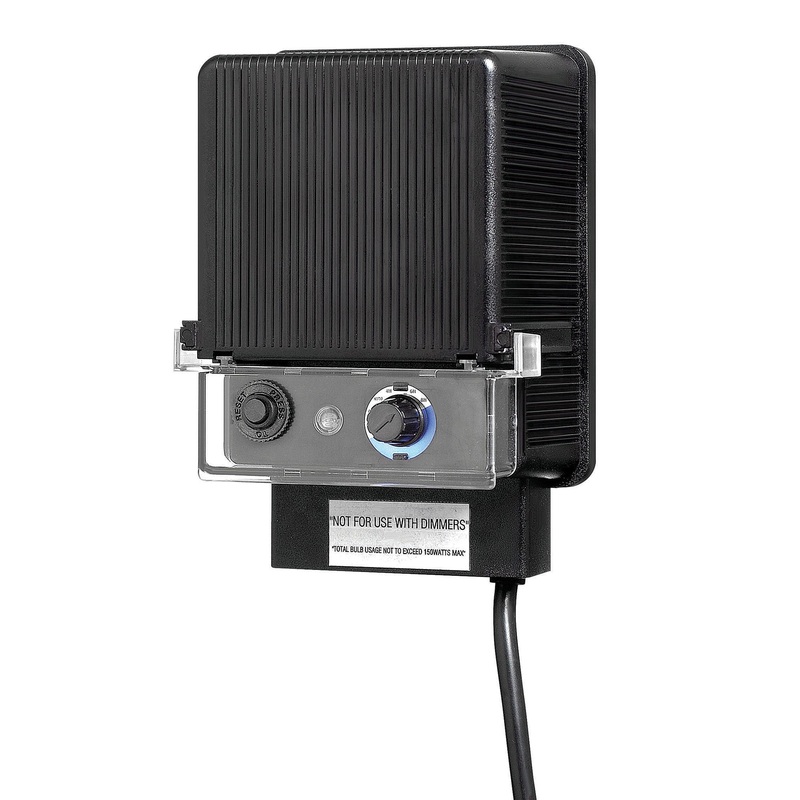 Standard 150W 12V Non-Dim Magnetic Transformer w/ Photocell