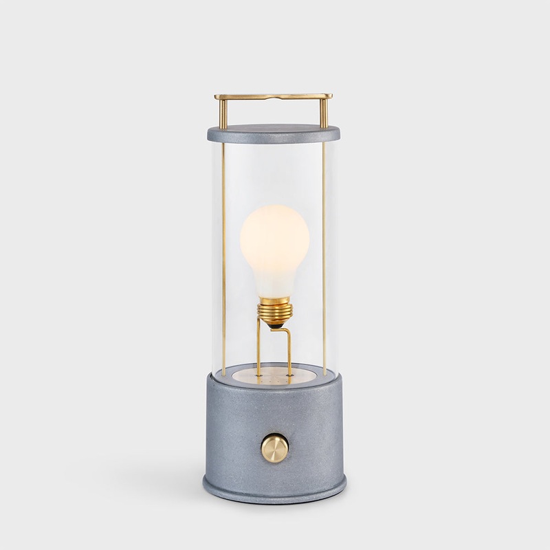 The Rugged Muse Portable Lamp in Raw Aluminium