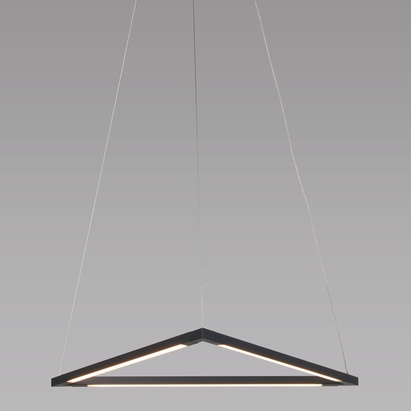 Z-Bar Triangle Pendant