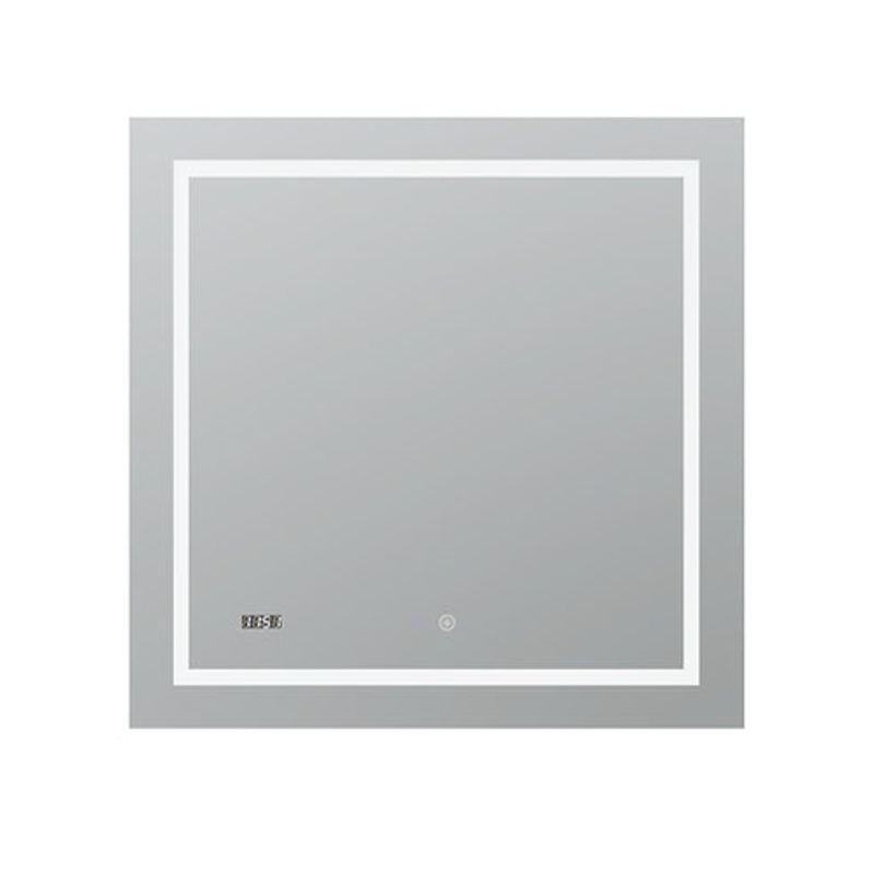 Aquadom Daytona LED Bathroom Vanity Fog Free Touch Button Dimmable Wall Mounted Make Up and Shaving Bedroom Mirror IP54 Moisture Resistant D-3040