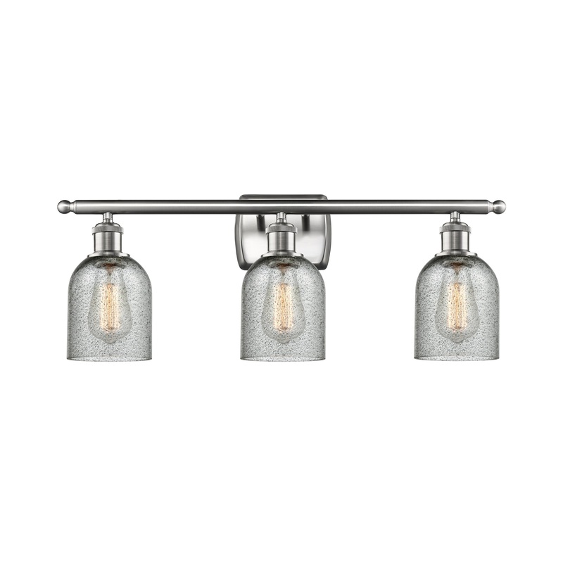 Innovations Lighting Caledonia 3 Light Bath Vanity Light Part Of The Ballston Collection 516-3W-SN-G257