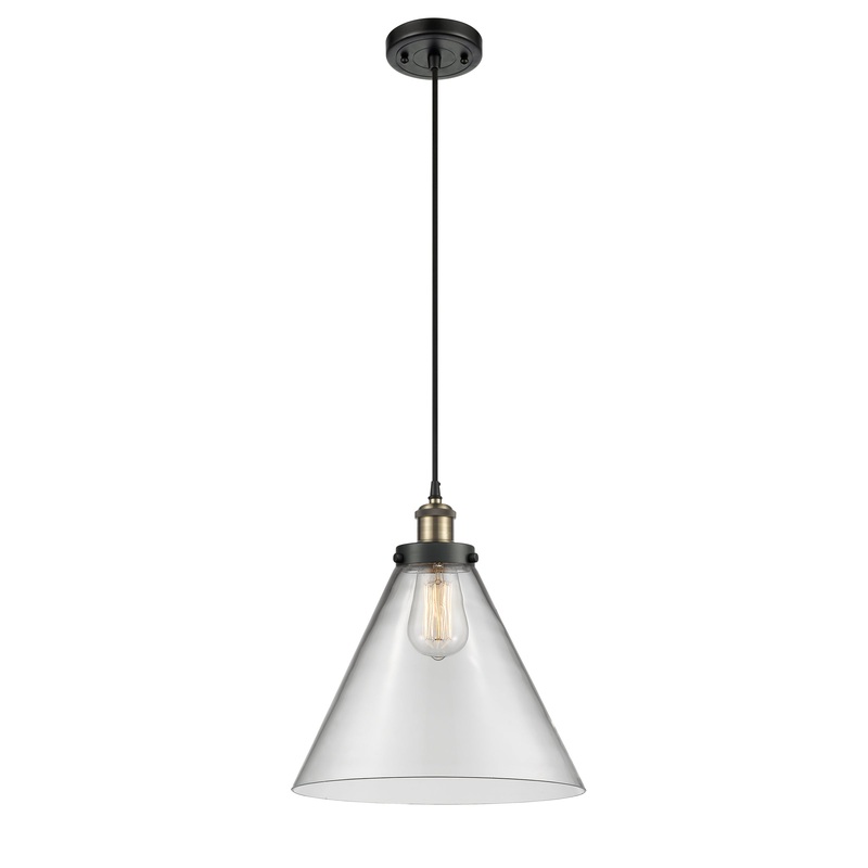 Innovations Lighting X-Large Cone 1 Light Mini Pendant Part Of The Ballston Collection 916-1P-BAB-G42-L-LED