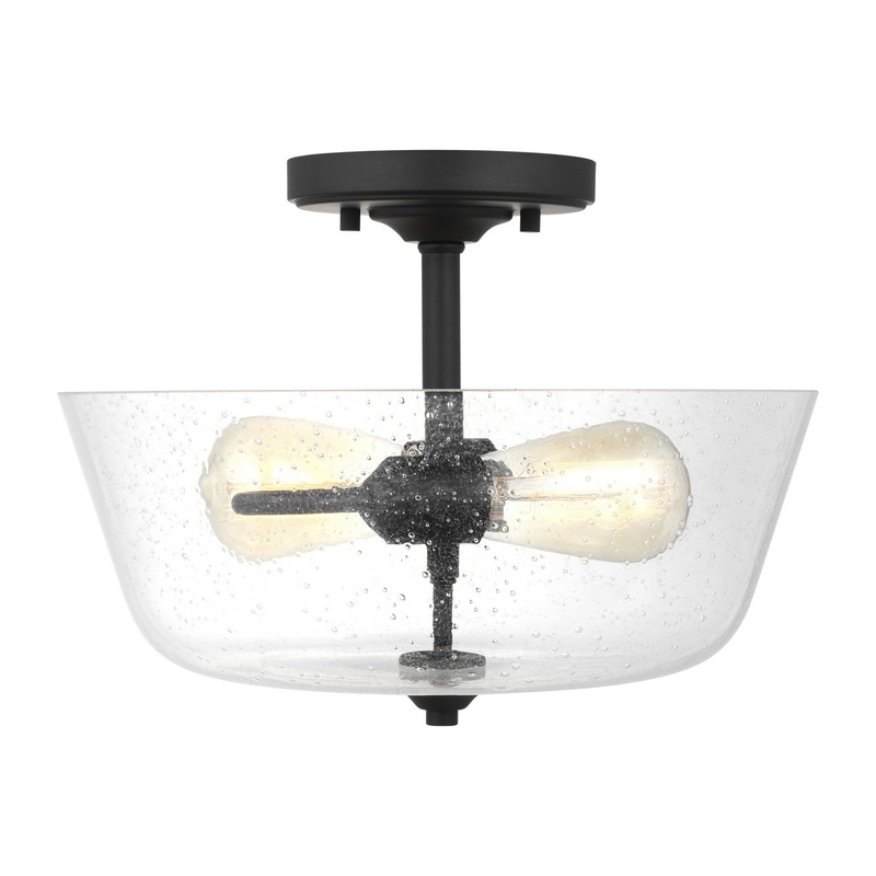 Belton Bowl Semi-Flushmount Light