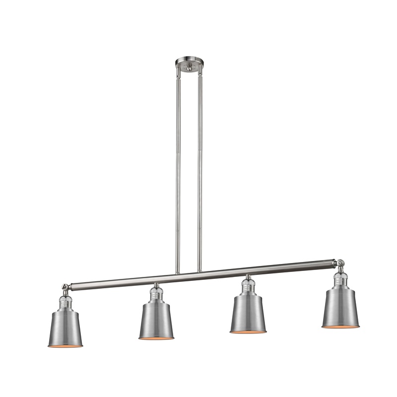 Innovations Lighting Addison 4 Light Island Light Part Of The Franklin Restoration Collection 214-SN-M9-SN-LED