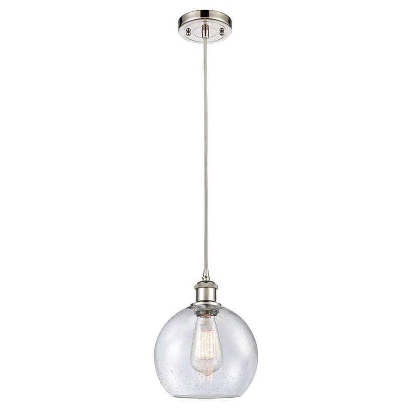 Innovations Lighting Athens 1 Light 8″ Mini Pendant 516-1P-PN-G124-8-LED