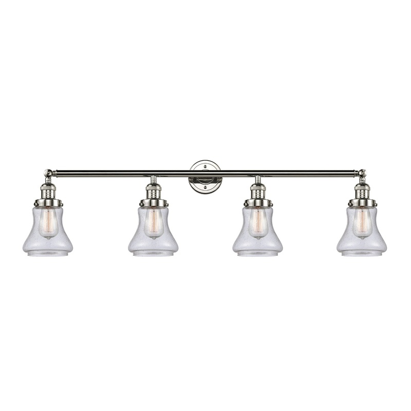 Innovations Lighting Bellmont 4 Light Bath Vanity Light Part Of The Franklin Restoration Collection 215-PN-G194