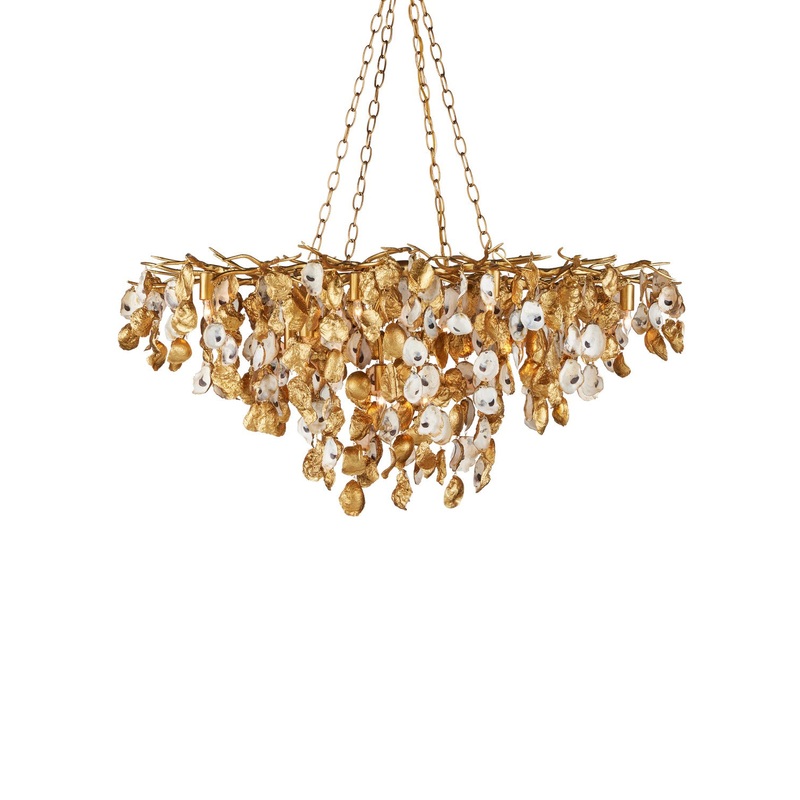 Lucullan Gold Chandelier Chandelier