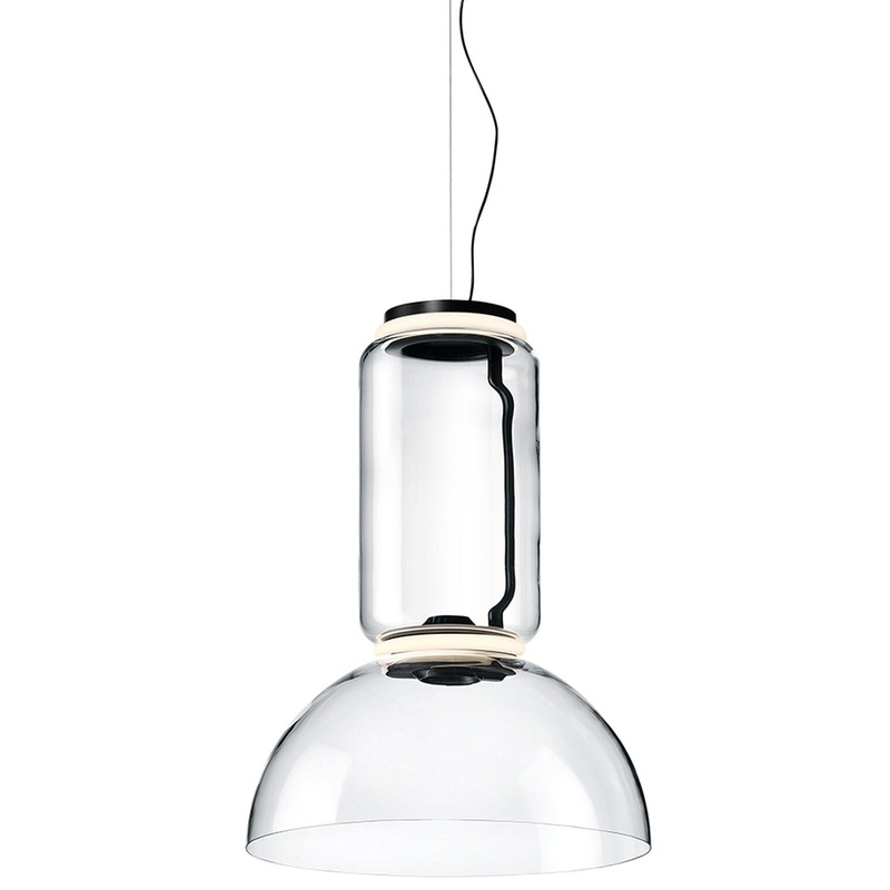 Noctambule Low Cylinder Pendant with Bowl