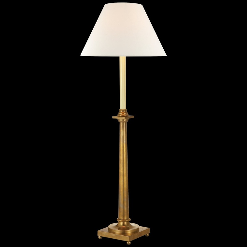 Swedish Column Buffet Table Lamp