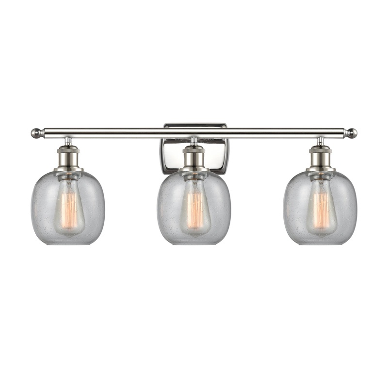 Innovations Lighting Belfast 3 Light Bath Vanity Light Part Of The Ballston Collection 516-3W-PN-G104-LED