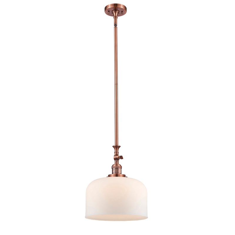 Innovations Lighting X-Large Bell 1 Light Mini Pendant Part Of The Franklin Restoration Collection 206-AC-G71-L