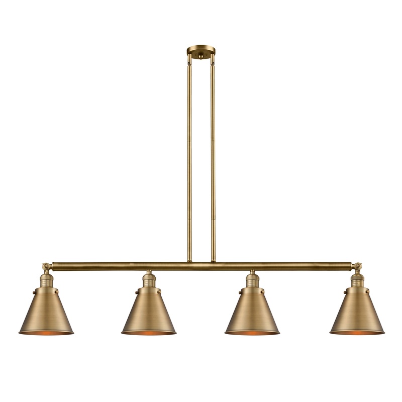 Innovations Lighting Appalachian 4 Light Island Light Part Of The Franklin Restoration Collection 214-BB-M13-BB