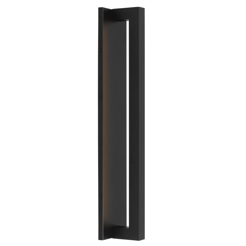 Stagger Outdoor Wall Light With Backplate