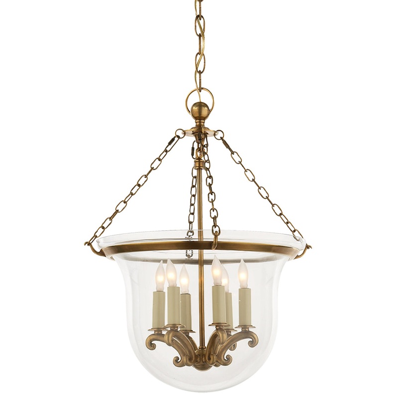 Country Bell Jar Pendant