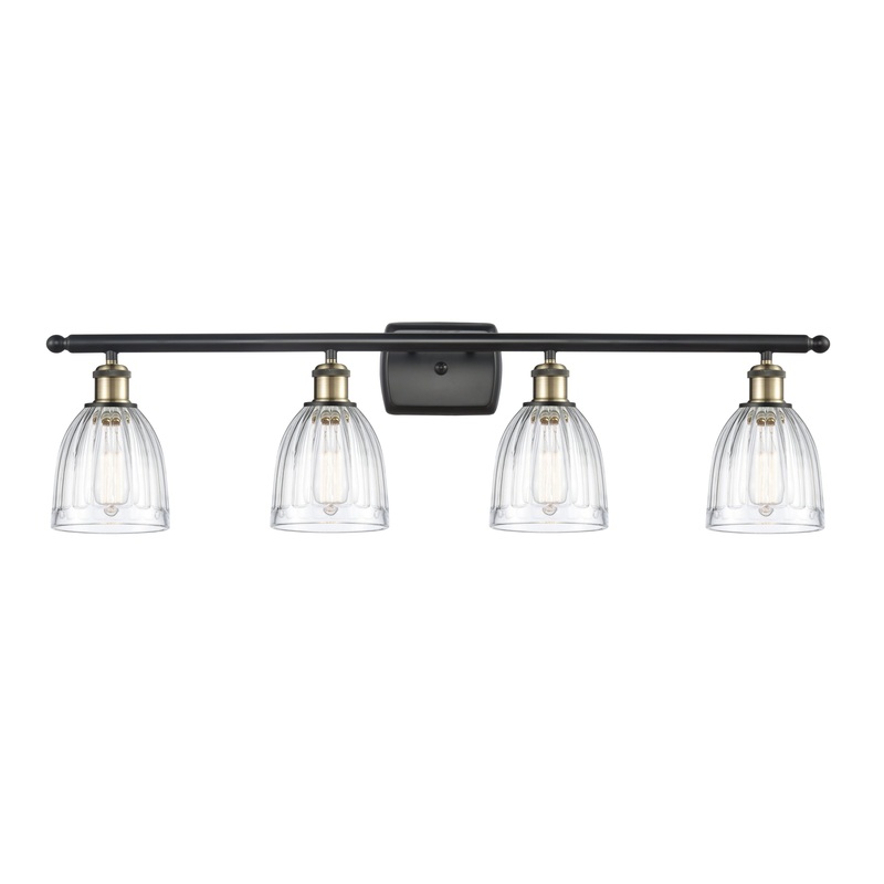 Innovations Lighting Brookfield 4 Light Bath Vanity Light Part Of The Ballston Collection 516-4W-BAB-G442