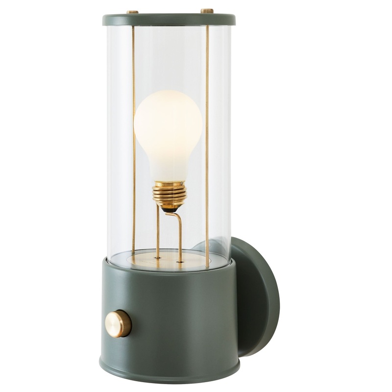The Muse Wall Light in Pleasure Garden Green
