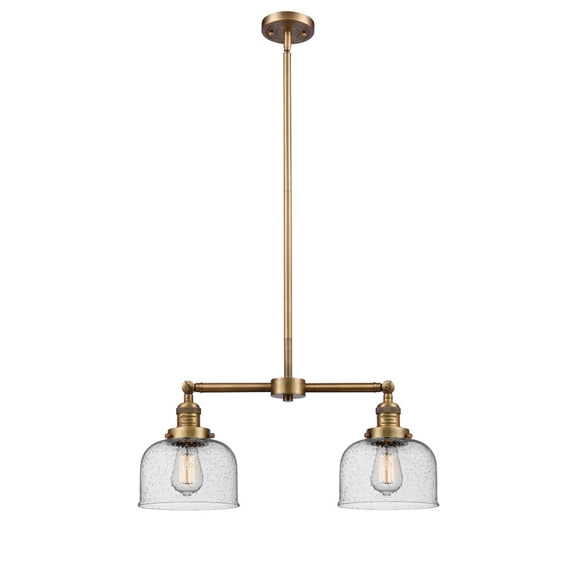 Innovations Lighting Bell 2 Light 21″ Island Light 209-BB-G74-LED