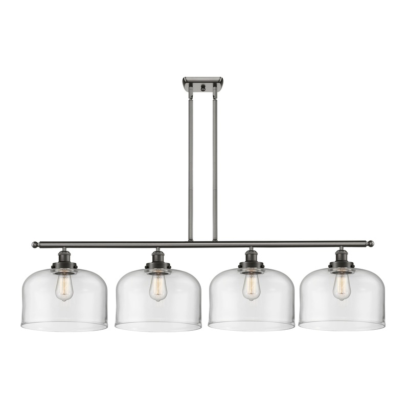 Innovations Lighting X-Large Bell 4 Light Island Light Part Of The Ballston Collection 916-4I-OB-G72-L-LED